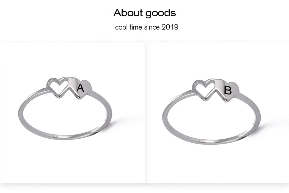 LoveLetter A-Z Ring
